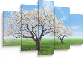 Tablou cu copaci (150x105 cm)