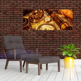 Tablou - uneltele itorice ale marinarior (120x50 cm)