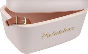 Geanta frigorifica Polarbox Gold, 12 litri, Polistiren AIRPOP, 5-15°C pana la 24 h, Roz/Auriu