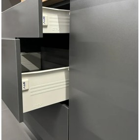 Set mobilier de bucătărie ELISE 180 cm, grafit