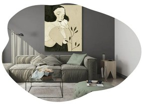 Oglindă Ohho Black 60 x 85 cm