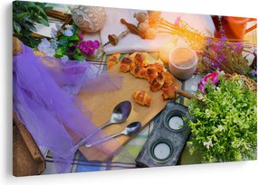Tablou - picnic de vară (90x60 cm)