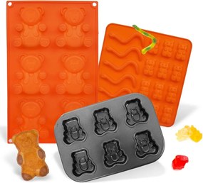 Formă de copt pentru praline din silicon 19x19 cm – Orion