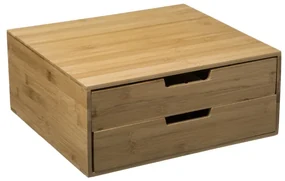 Suport capsule cafea bambus MAXI 2, 2 nivele, 34 x 31 x H 14.5 cm