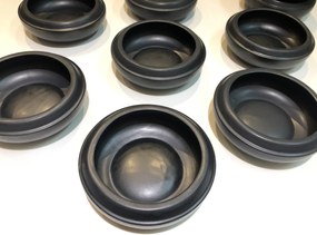 Set 48 Boluri Vulcano Amare (Negru Mat, 1 Litru)