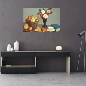 Tablou - Henri Fantin-Latour, Still  Life, reproducere (90x60 cm)