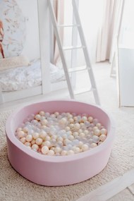 Piscina cu bile si tobogan French Rose