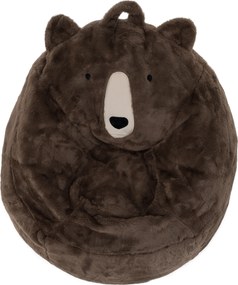 Fotoliu tip sac urs, maro, MEDAK