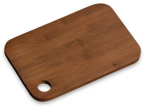 Placă de tăiat Kesper 59310 bambus închis, 23 x 15x 1 cm
