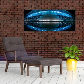 Tablou cu stadion de fotbal (120x50 cm)