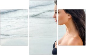 Tablou - Femeia la plajă (90x60 cm)