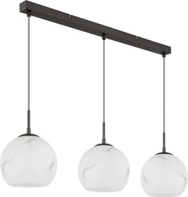Globo 15999M-3H - Candelabru suspendat RAGUSA pe cablu, 3x E27/60W/230V