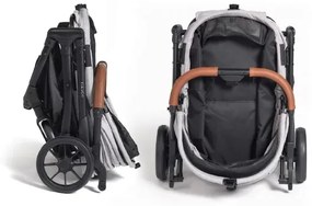 Cărucior pentru câini și pisici Fikago AGILE HUGGY bej