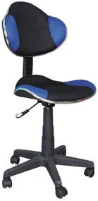 Fotoliu de birou Afabla (albastru + negru). Promo -6%. 761716