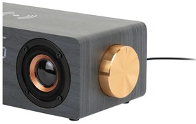 Radio cu ceas deșteptător digital cu încărcător wireless Classic BT – Karlsson