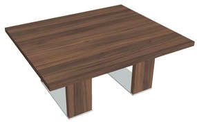 Măsuță de cafea Verno+ S 120 x 100 cm, nuc / maro