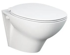 Set vas wc suspendat cu capac softclose Rak Ceramics Morning Rimless