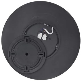 Plafonieră LED dimabilă Brilagi ESTELA LED/48W/230V 3000-6500K ø 40 cm negru + telecomandă