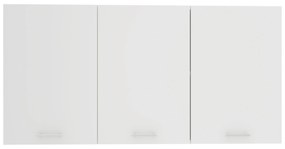 Corp Superior Ebru, 3 Usi, Alb, 120 x 30 x 60 cm