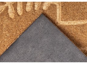 Covoraș de intrare din fibre de cocos 75x45 cm Flowerpot - Hanse Home