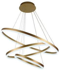 Lustră LED dimabilă pe cablu LED/125W/230V 3000-6500K + telecomandă