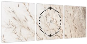 Tablou - Detaliu 2 (cu ceas) (90x30 cm)