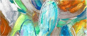 Tablou - Abstract colorat (120x50 cm)
