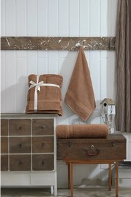 Prosoape de baie maro 2 buc. din bumbac din frotir – Foutastic