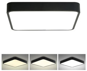 Plafonieră LED Brilagi POOL LED/36W/230V 3000/4500/6000K 40x40 cm negru