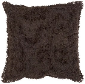 Husa decorativa din tesatura groasa TOLOUSE 50x50 cm, maro