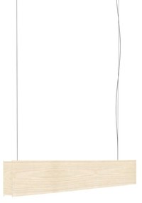 Lampă suspendată LED120, mai multe variante - TUNTO Model: 700 mm frasin, ceară de ulei, lugă directă și indirectă