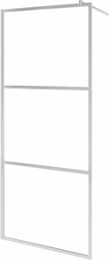 vidaXL Paravan de duș walk-in, 80 x 195 cm, sticlă ESG mată