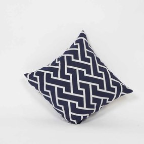 Perna decorativa 40x40 cm, Material textil - Zippity Navy