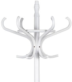 Cuier vertical 188 x 49 cm alb