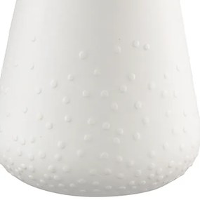 Vaza de portelan alba DOTS