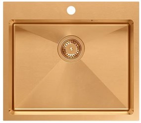 Chiuveta inox RUSSEL 110 cupru