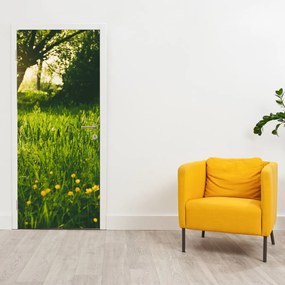 Fototapet pentru ușă - Luncă (95x205cm)