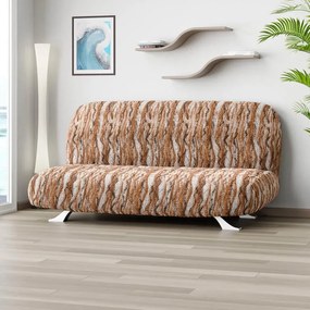 Huse bielastice OCEANO NOU cărămizii 2fotoliu cu manere de lemn (l. 80 -140 cm)