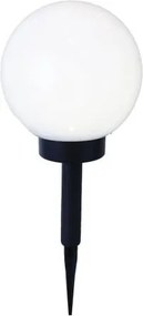 Lampadar solar LED pentru grădină Star Trading Globe Stick, ⌀ 20 cm