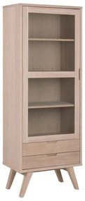 Vitrină în decor stejar 72x190 cm A-Line - Actona