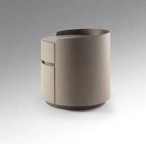 Noptiera rotunda cu 2 sertare Cirze