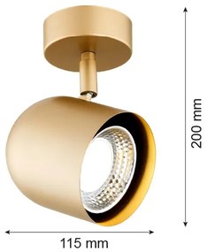 Spot ISOLA 1xGU10/5W/230V Argon 8260