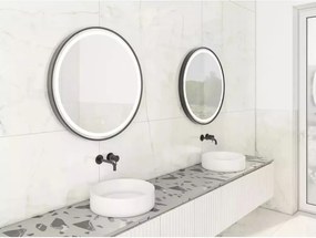 Oglinda rotunda LED Dubiel Vitrum Moon 70x70 cm