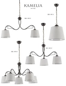 KAMELIA KM 3 V - Lustra cu lant 3xE27/60W/230V