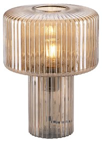 Lampă de masă de design din sticlă chihlimbar - Andro