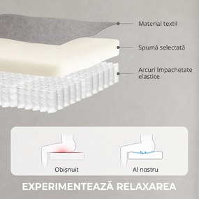 HOMCOM Fotoliu Reclinabil Electric pentru Living cu Suport pentru Picioare, Gri | Aosom Romania