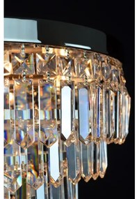 Wranovsky JWZ024060301 - Lustră de cristal aplicată 5xE14/40W/230V + 1xE27/40W