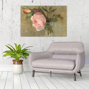 Tablou - Berthe Morisot, Peonies, reproducere (90x60 cm)