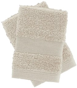 Prosoape bej 2 buc. din bumbac din frotir 30x30 cm Anti-Bacterial – Catherine Lansfield