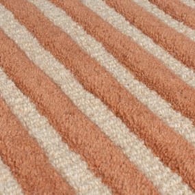 Covor teracotă țesut manual din lână 120x180 cm Lozenge Terracotta – Flair Rugs